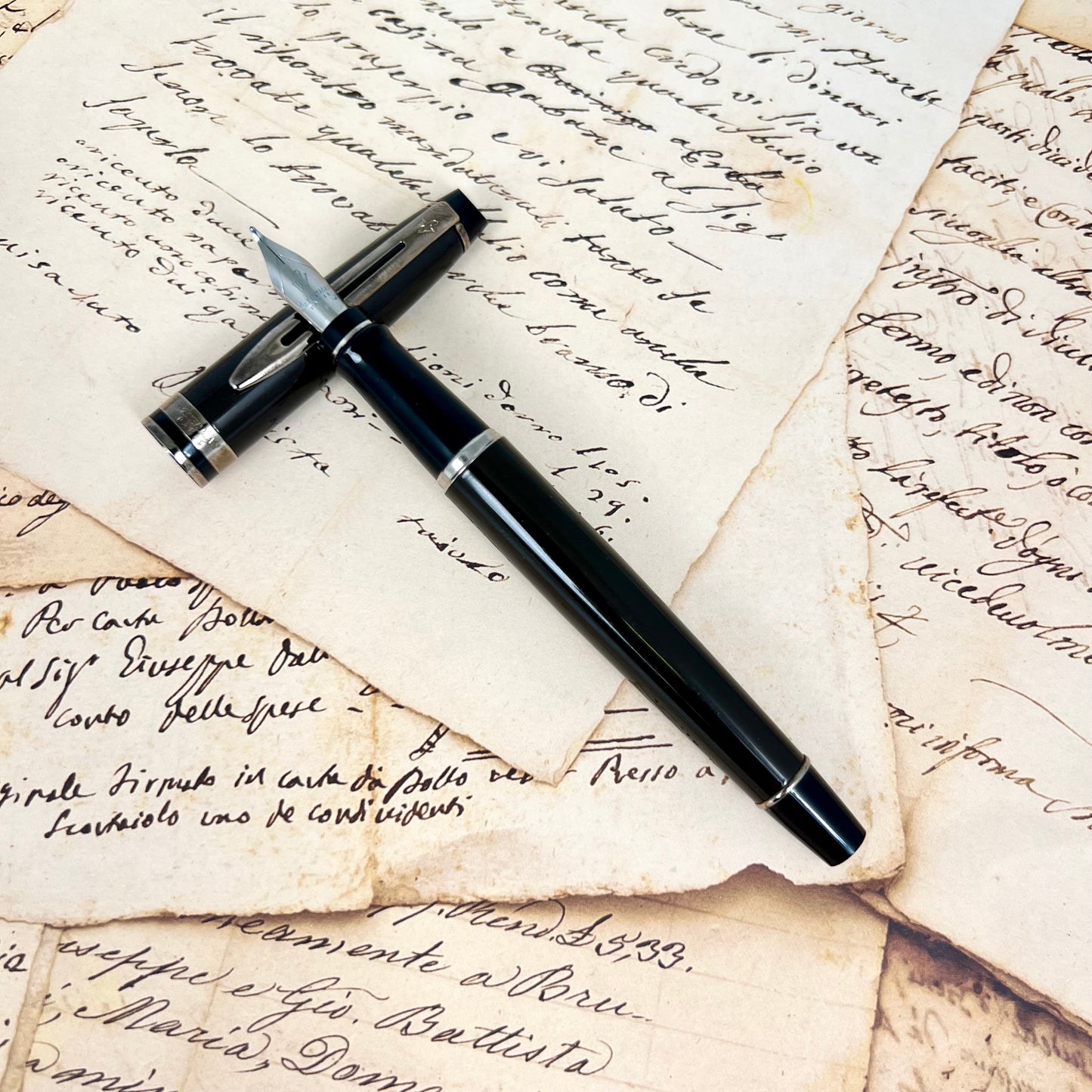 Pre-Owned Waterman Expert Fountain Pen 18K Fude