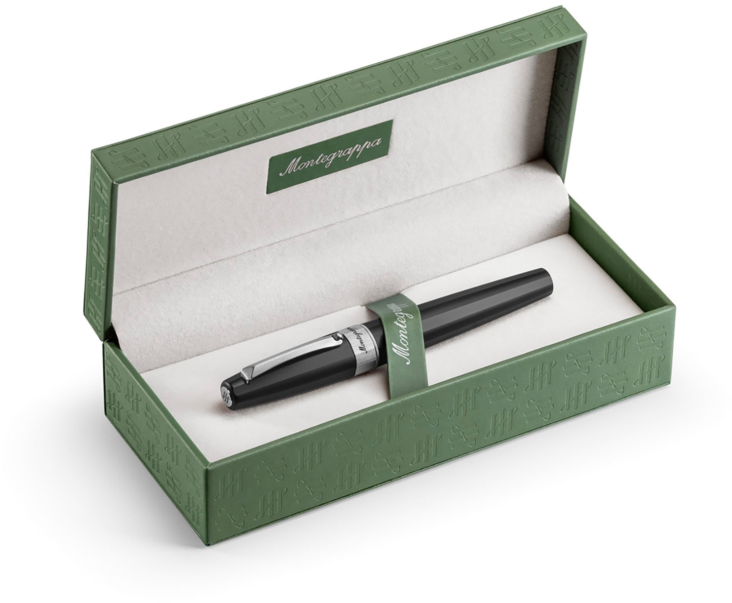 Montegrappa Magnifica Fountain Pen - Satin Stainless Steel (Open Edition)