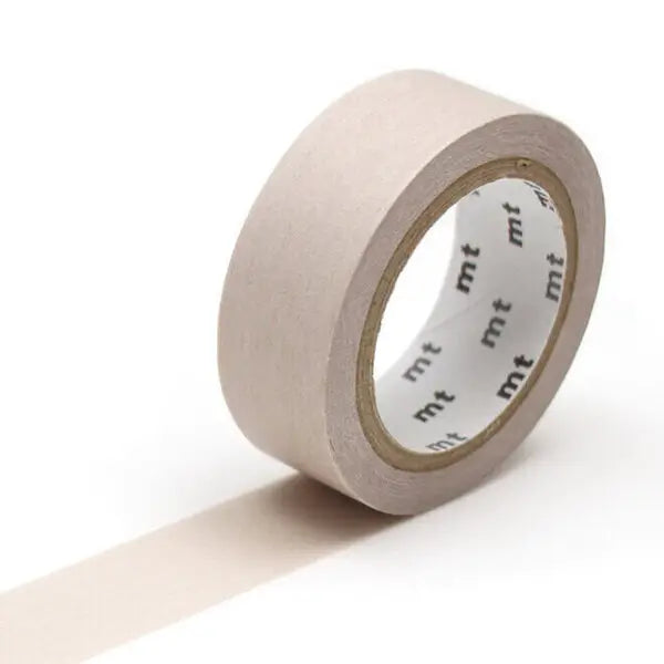 MT Masking Tape - Tape Single - Pastel Cocoa (15mm)
