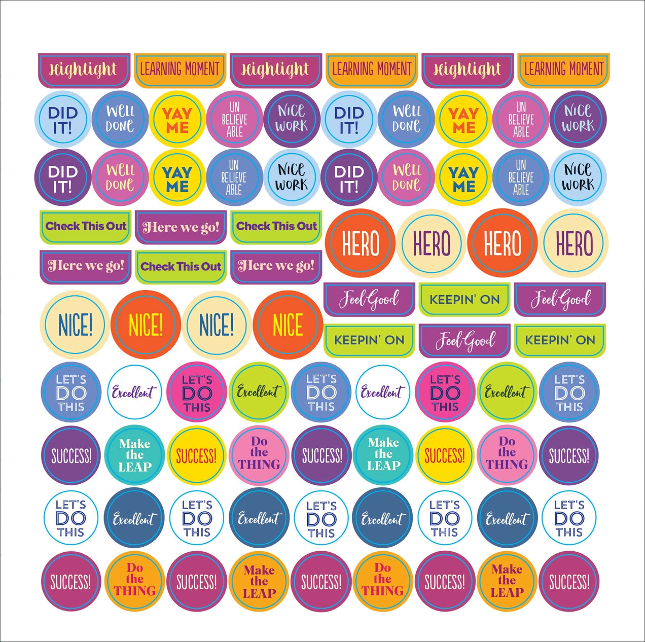 Plan It! A Sticker Book For All Your Productivity Needs