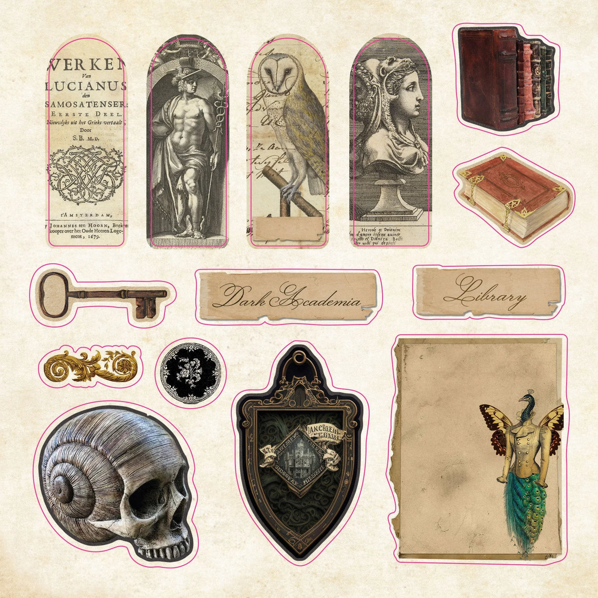 Instrument Sticker Book Curiosities Sticker Book – Dromgoole's Fine Writing Instruments