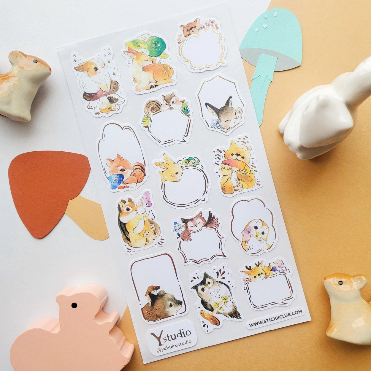 Faire Stickii Sticker Sheet - Tender Thoughts