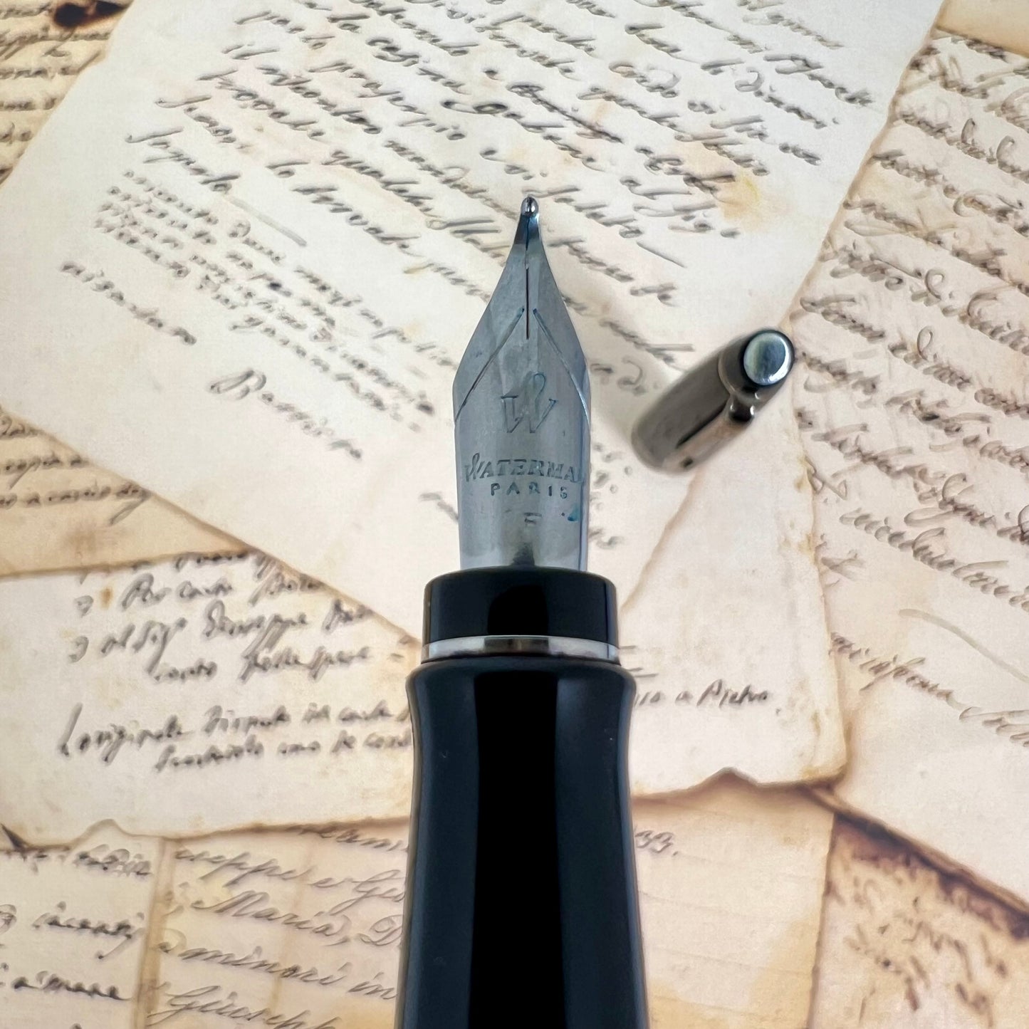 Pre-Owned Waterman Expert Fountain Pen 18K Fude