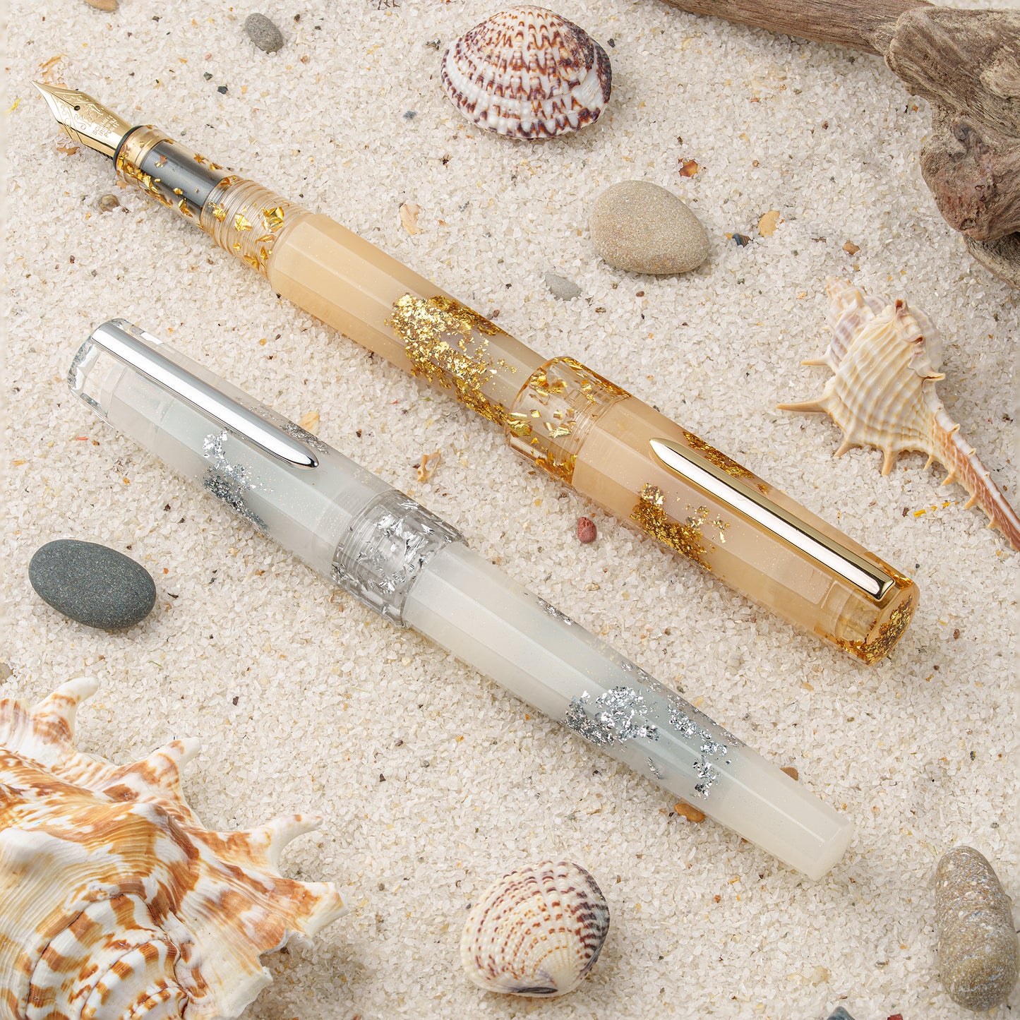BENU Euphoria Fountain Pen - Golden Beach