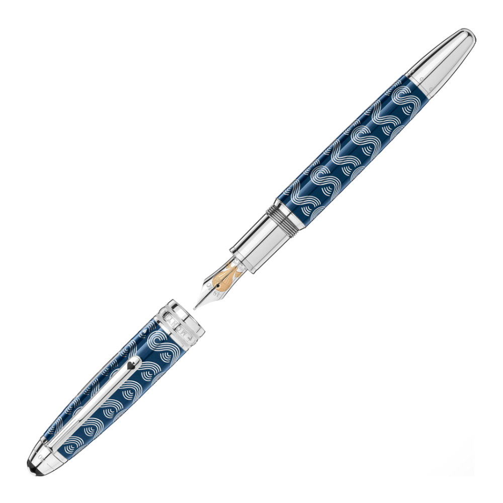 Montblanc Around the World in 80 Days Fountain Pen (Meisterstück Solitaire LeGrand)