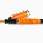 Aurora Optima Auroloide Fountain Pen - Orange - Gold Trim