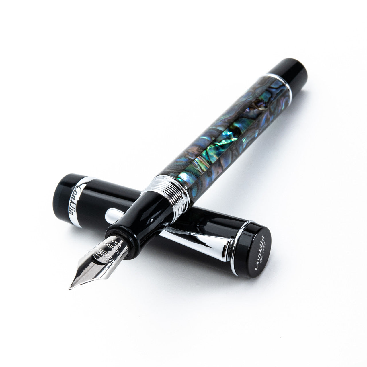 Conklin Duragraph Fountain Pen - Abalone Nights