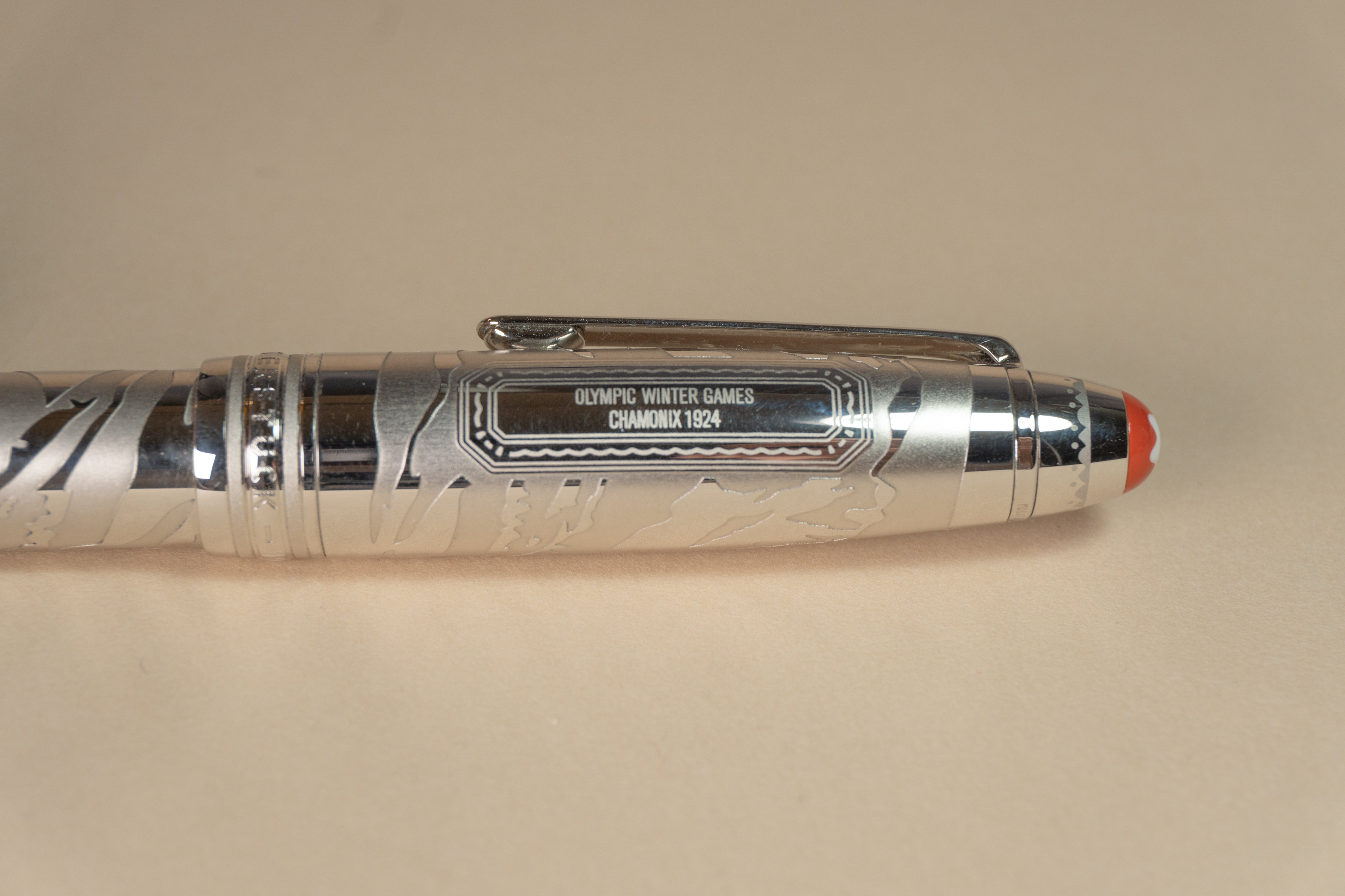 Pre-Owned Montblanc Meisterstuck x Olympic Heritage Chamonix 1924
