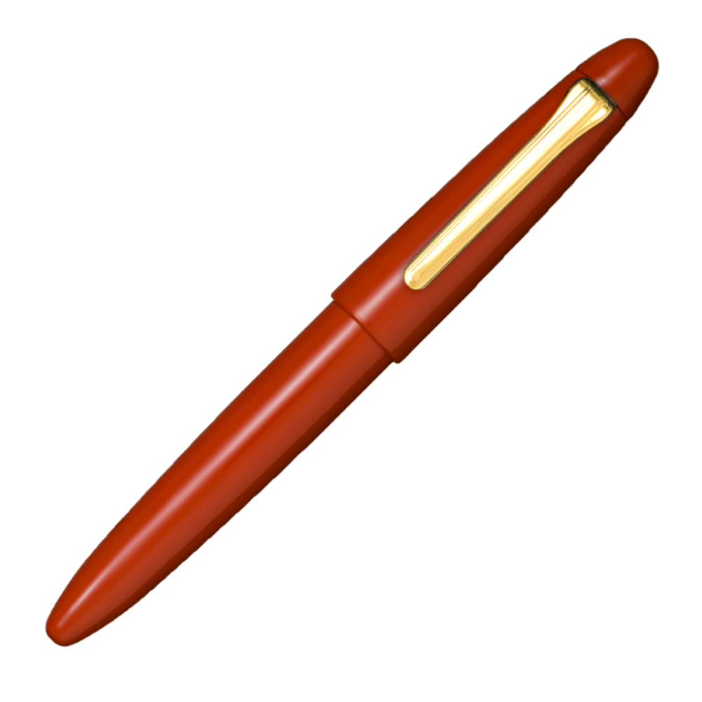 Sailor King of Pen Color Urushi Ebonite Fountain Pen - Amber (Bespoke)