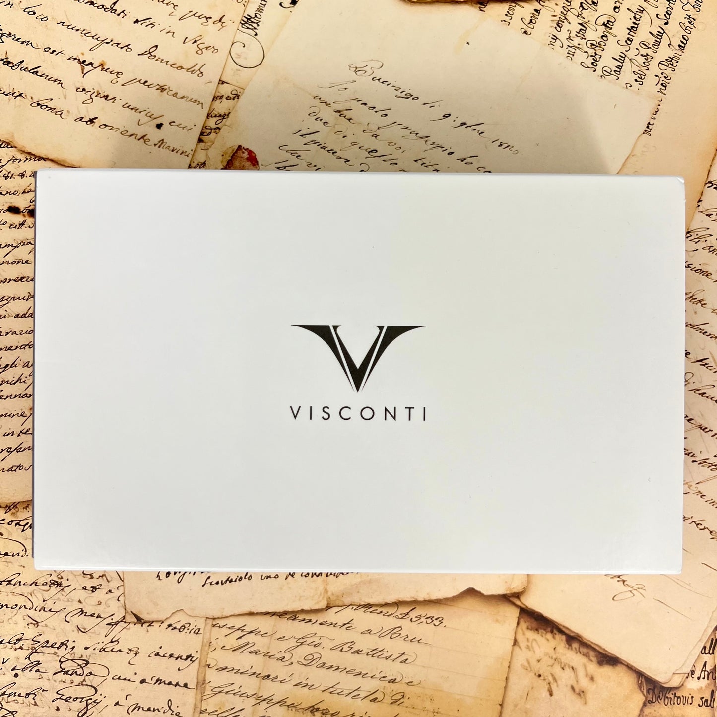 Pre-Owned Visconti Woodstock Love & Mud Fountain Pen 14K M
