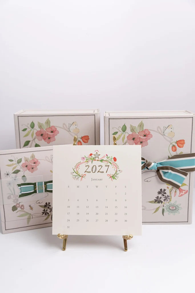 Karen Adams Designs 2027 Classic Desk Calendar Refills