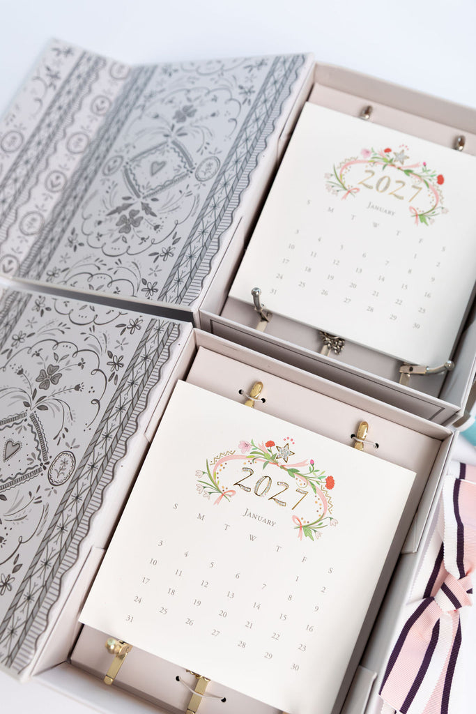 Karen Adams Designs 2027 Classic Desk Calendar Refills