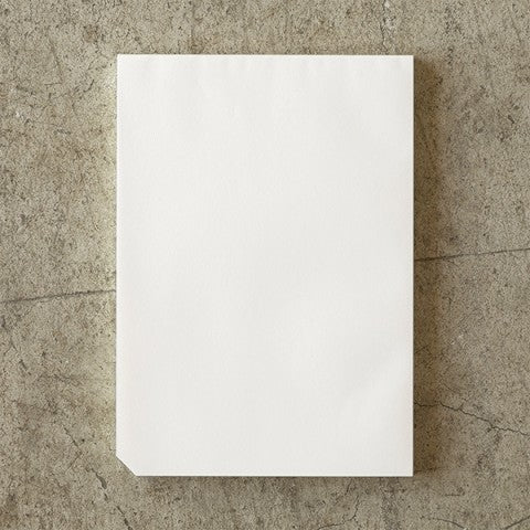 Midori A5 Blank Paper Pad Cotton