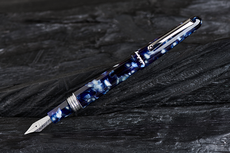 Montegrappa Elmo Fountain Pen - Stonewash Blue (Limited Edition)