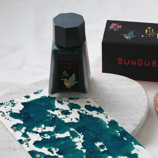 Esterbrook x BUNGUBOX Kingfisher Teal Bottled Ink (50ml)