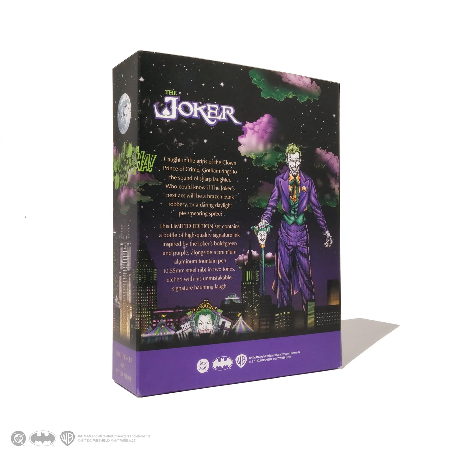 Ferris Wheel Press Warner Bros. Marquise Pen and 38ml Ink Set - The Joker (Limited Edition)
