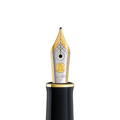 Pelikan Souverän M400 Series Fountain Pen - Black/Red