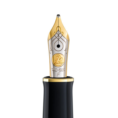 Pelikan Souverän M600 Series Fountain Pen - Black/Blue