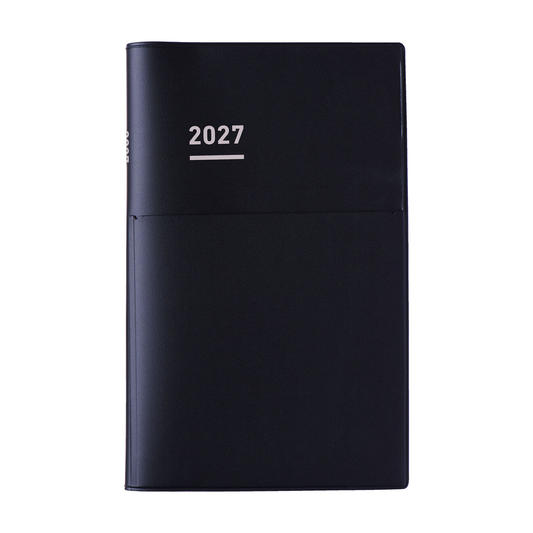 Kokuyo Jibun 2027 Techo Biz Planner - Black (A5 Slim)