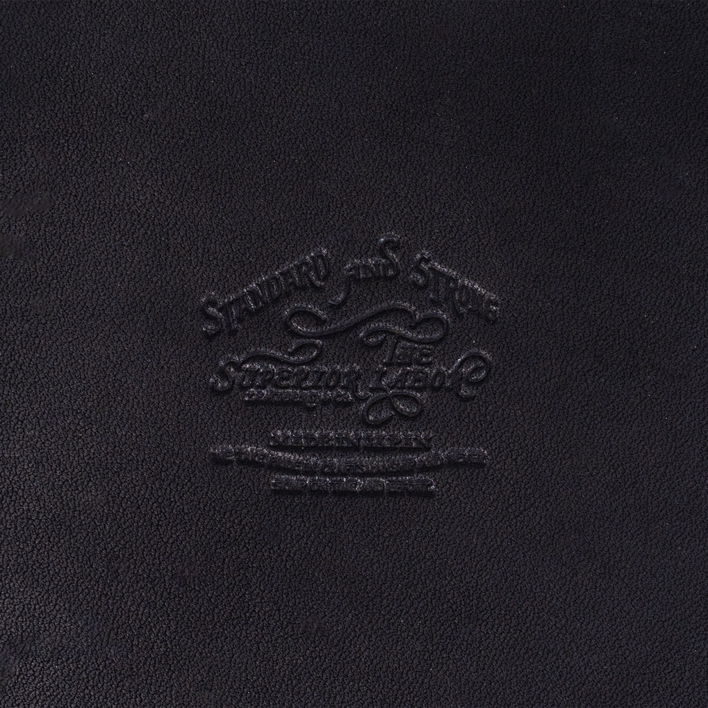 The Superior Labor A5 Original Leather Notebook Cover - Black