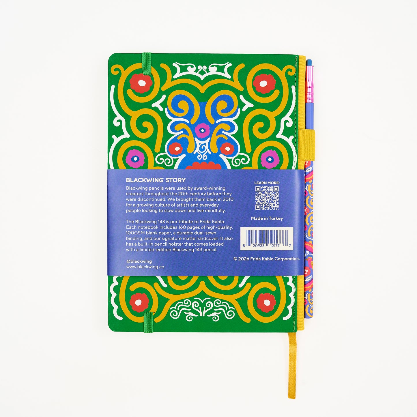 Blackwing Vol. 143 Frida Kahlo Notebook (Limited Edition)