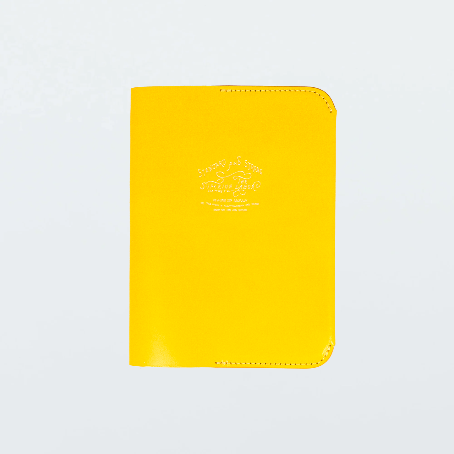 The Superior Labor A5 Bridle Leather Notebook Cover - Yellow