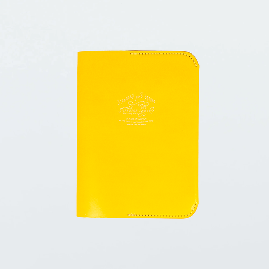 The Superior Labor A5 Bridle Leather Notebook Cover - Yellow