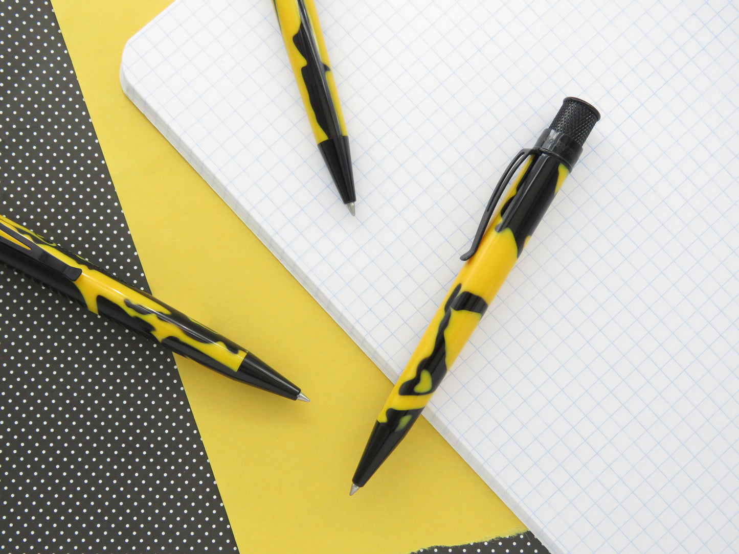 Retro 51 Tornado Rollerball - Acrylic: Bumble Bee (Dromgoole's Exclusive)