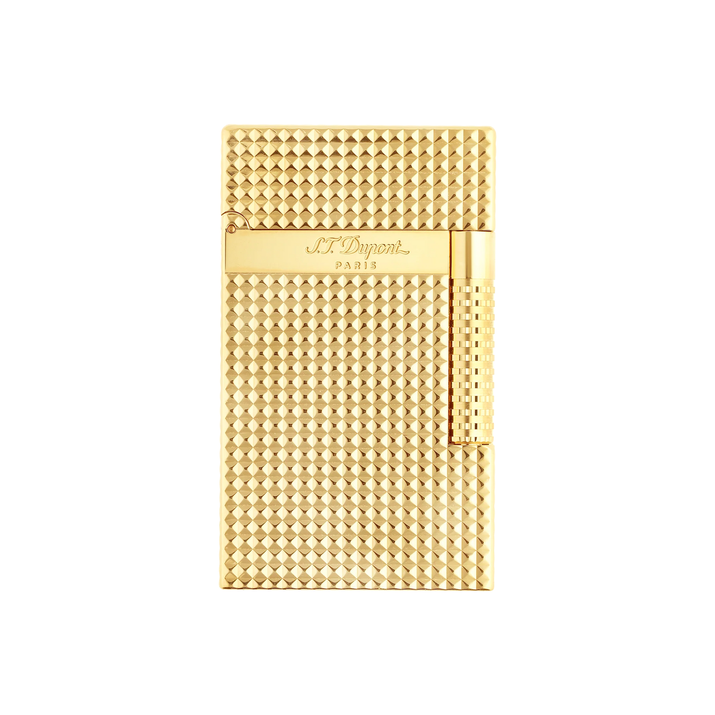 S.T. Dupont Le Grand Lighter - Diamond Head: Yellow Gold (Perfect Ping)