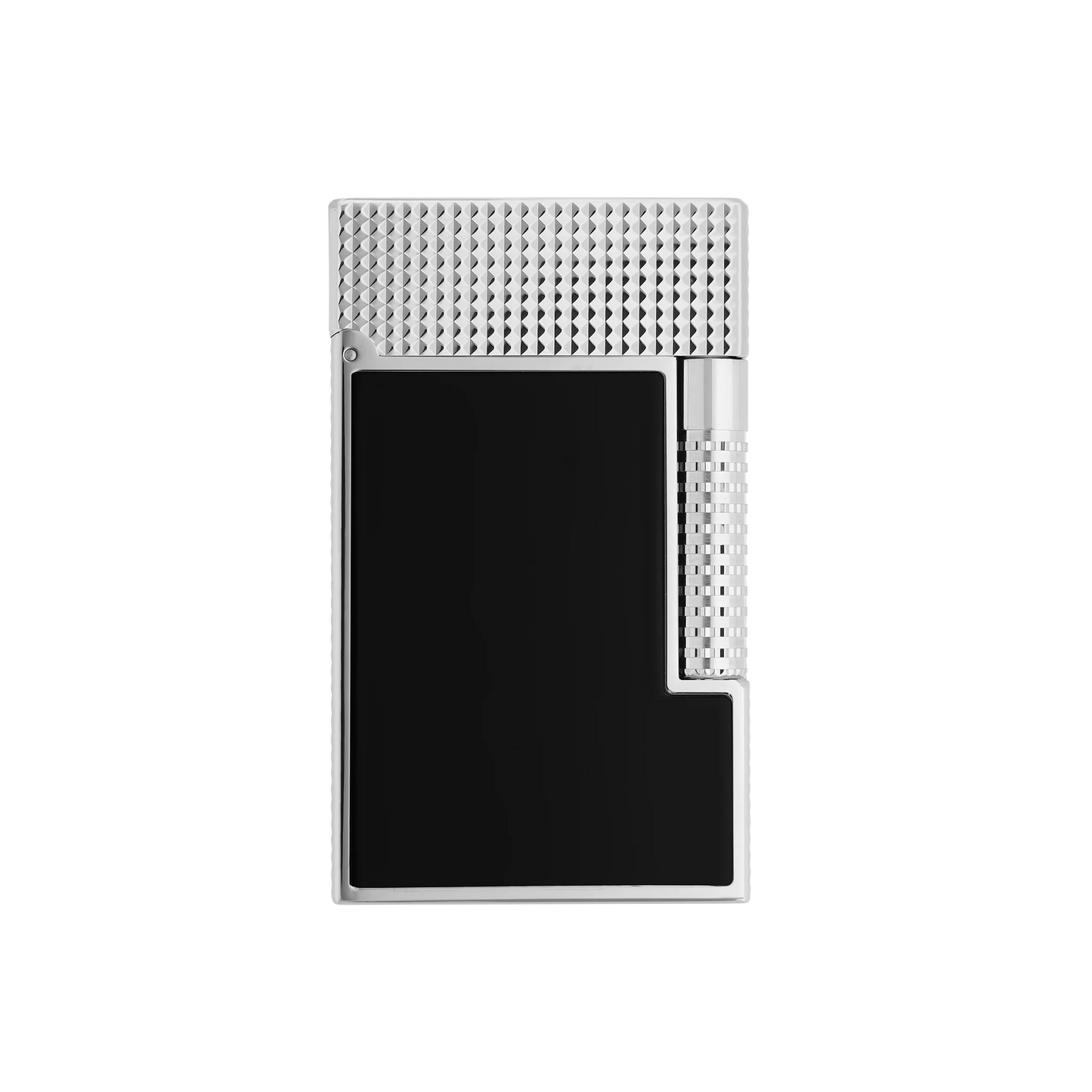 S.T. Dupont Le Grand Lighter - Micro Diamond Head: Black Lacquer with Palladium (Perfect Ping)