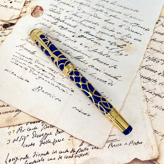 Pre-Owned Montblanc The Prince Regent Fountain Pen 18K M