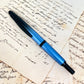 Pre-Owned Pilot Vanishing Point 2021 Black Ice Fountain Pen 18K M