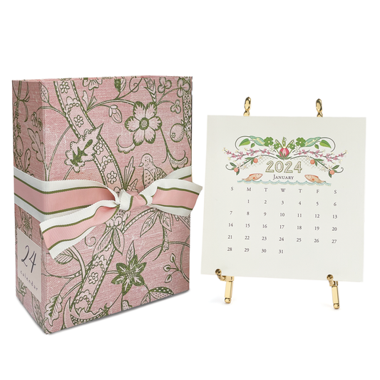 Karen Adams 2024 Gift Box with Gold Easel