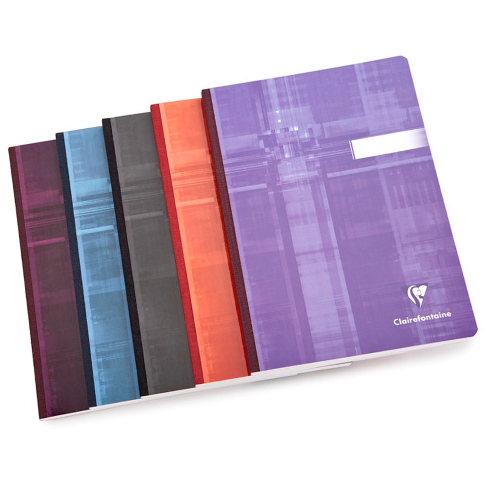 Clairefontaine 9542 Classic Graph Clothbound Notebook 6 X 8 25 Ass clairefontaine-9542-classic-graph-clothbound-notebook-6-x-8-25-ass