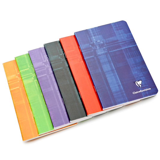 Clairefontaine #3606 Classic Lined Staplebound Notebook (4.25 x 6.75) (Assorted)