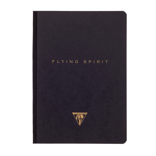 Clairefontaine #930021 Flying Spirit Sketchbook (6.25 x 8.25) - Black