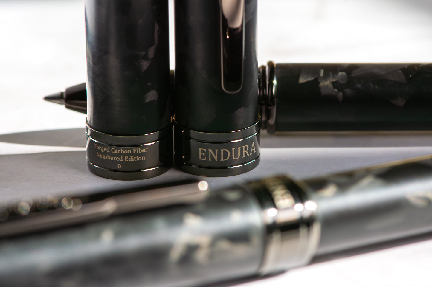 Conklin Endura Ballpoint - Forged Carbon Fiber with Gunmetal Trim
