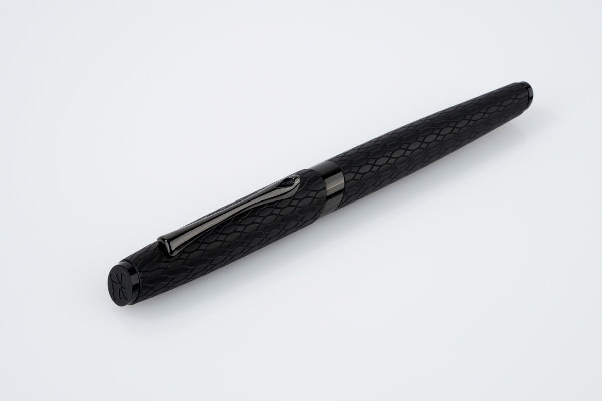 Diplomat Cobra Rollerball - Black Guilloche