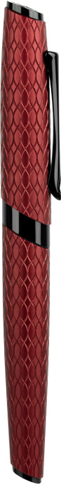 Diplomat Cobra Rollerball - Burgundy Guilloche
