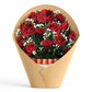 Lovepop Pop-Up Bouquets - Romantic Red Roses