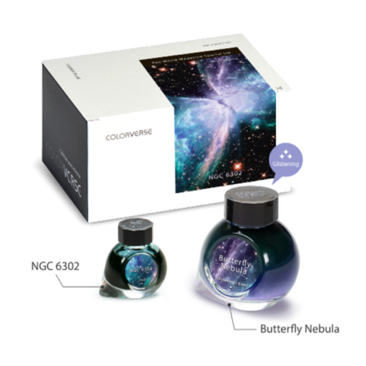 Colorverse Butterfly Nebula & NGC 6302 (65ml + 15ml) Bottled Ink Set