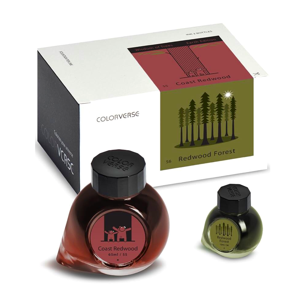 Colorverse Redwood Forest & Coast Redwood (65ml + 15ml) Bottled Ink Set