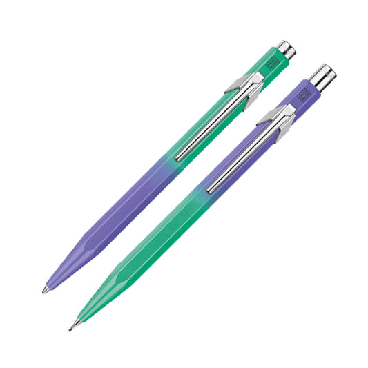 Caran D'Ache 849 Ballpoint Pen + Mechanical Pencil Set - Borealis (Special Edition)