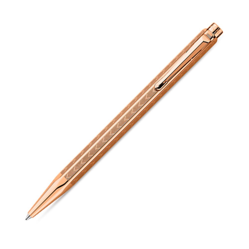 Caran d'Ache Ecridor Ballpoint - Chevron Rose Gold