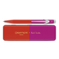 Caran d'Ache 849 Paul Smith Ballpoint - Warm Red/Melrose Pink (Special Edition)