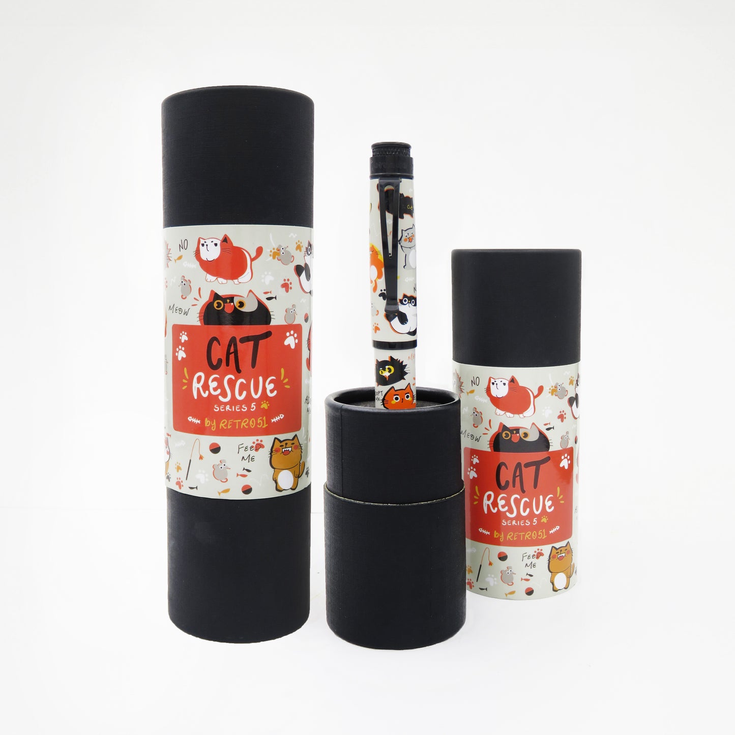 Retro 51 Tornado Rescue Fountain Pen - Cat V (Discontinued)
