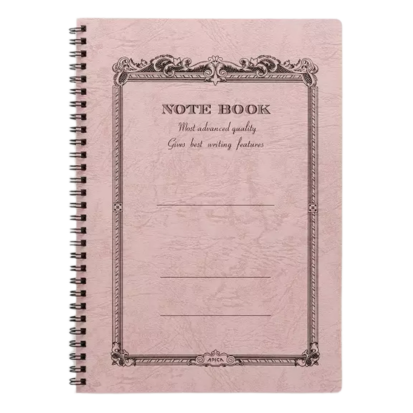 Apica CD Twin Ring Notebook Semi B5 - Peach (Lined)