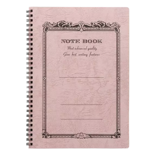 Apica CD Twin Ring Notebook Semi B5 - Peach (Lined)