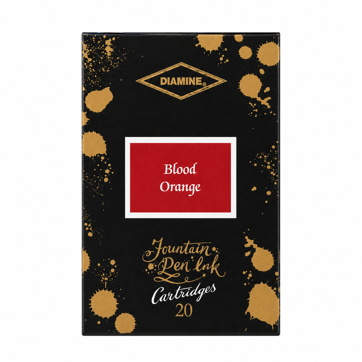 Diamine Blood Orange Ink Cartridges (Set of 20) - 150th Anniversary