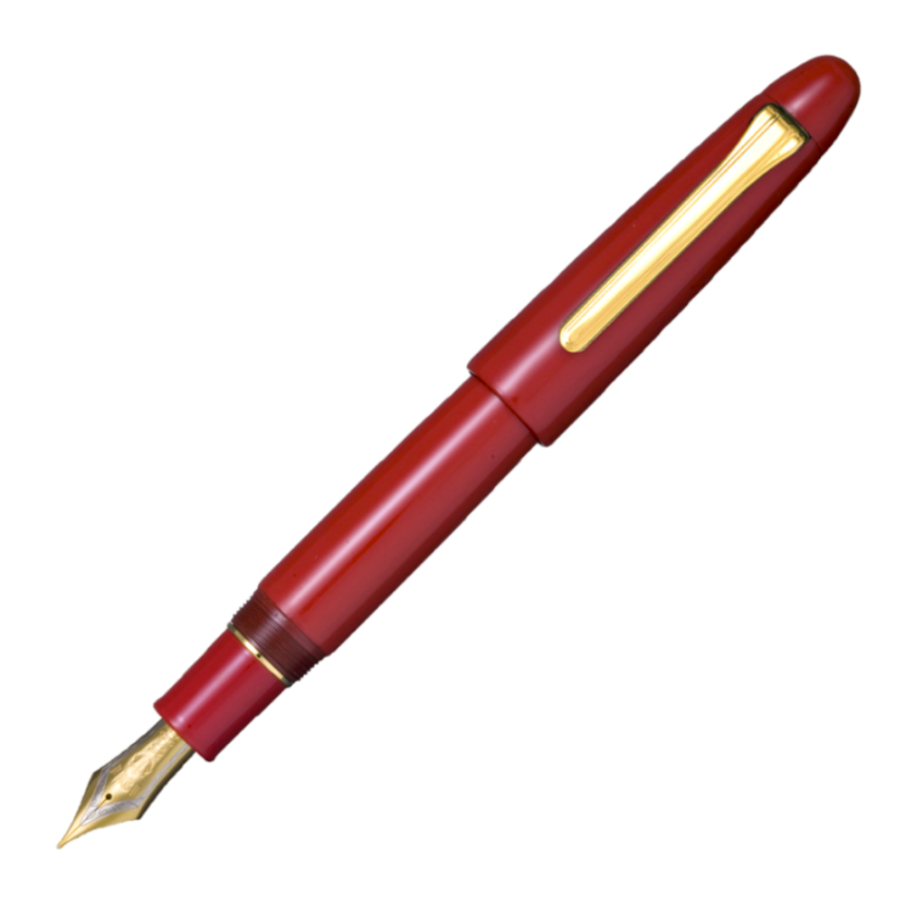 Sailor Color Urushi Ebonite Fountain Pen - Cherry Red (Bespoke)